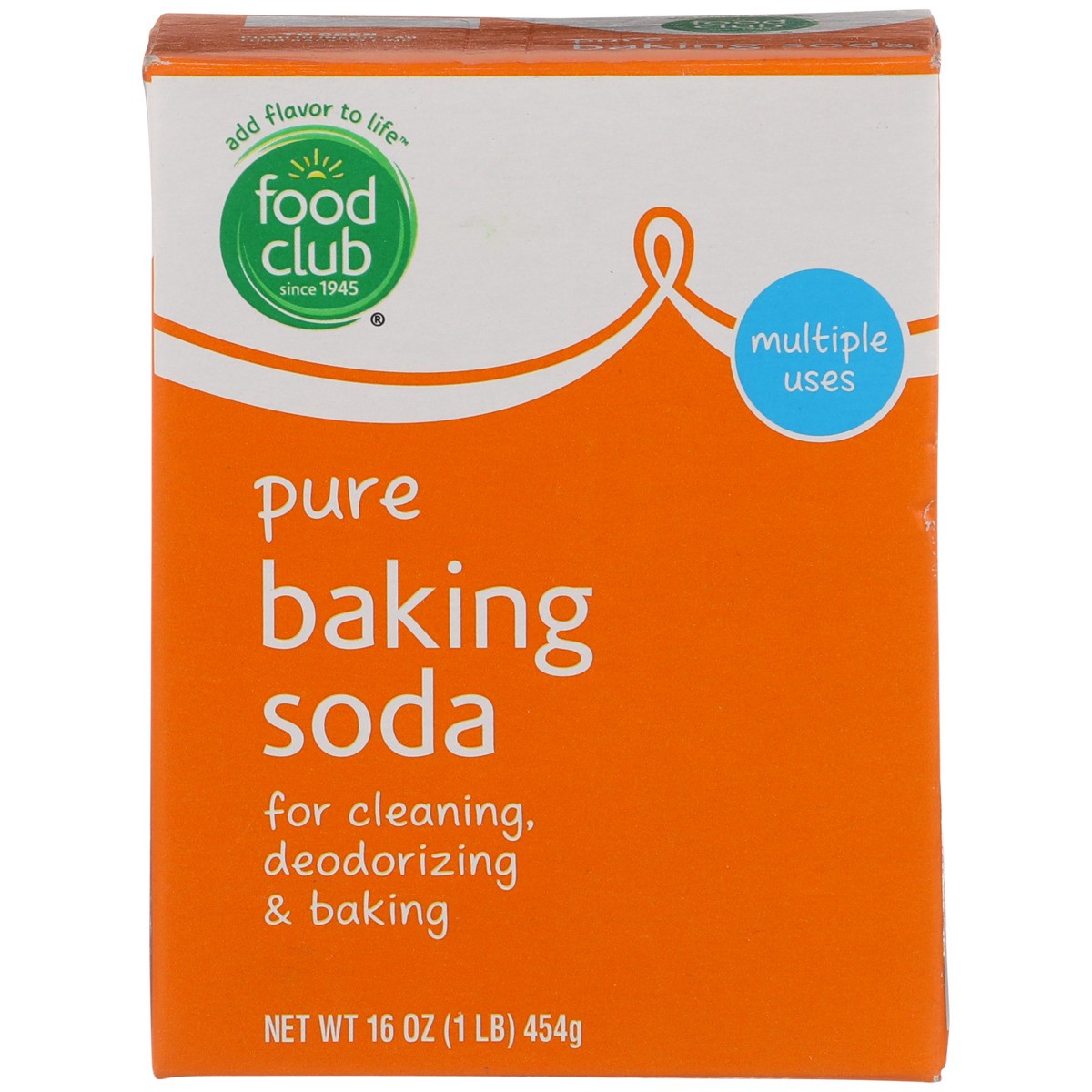 slide 4 of 9, Food Club Pure Baking Soda 16 oz, 16 oz