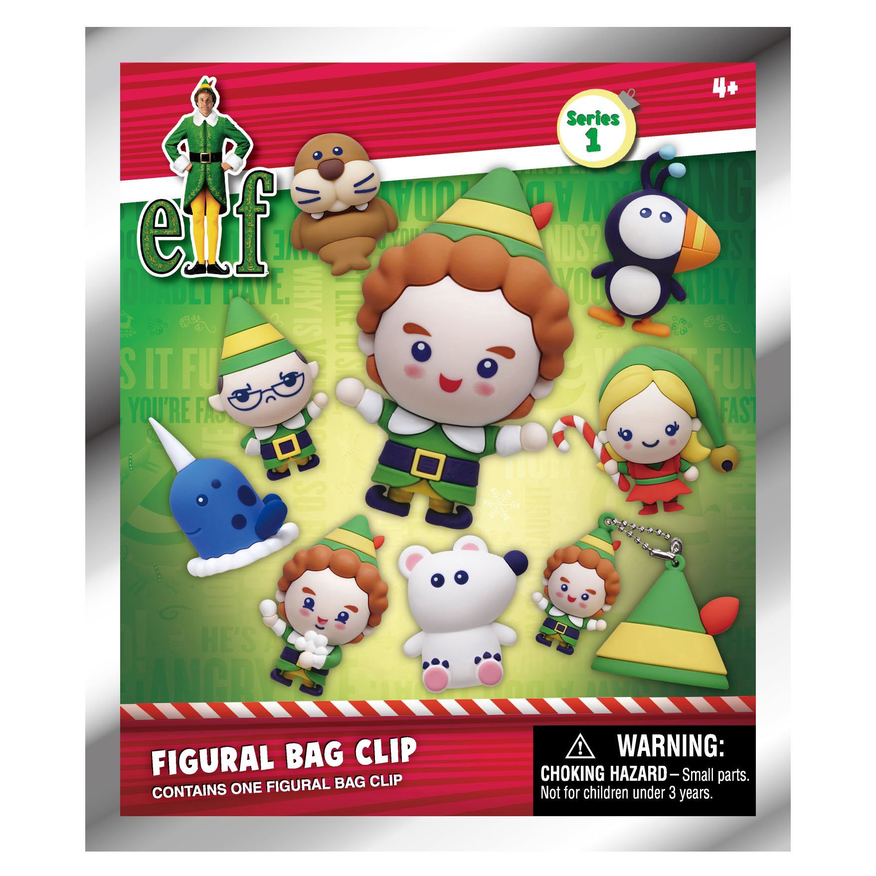 slide 1 of 1, e.l.f. Figural Bag Clip - Series 1, 1 ct