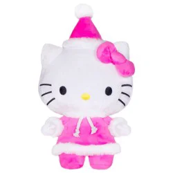 Hello Kitty Pink Elf Christmas Plush
