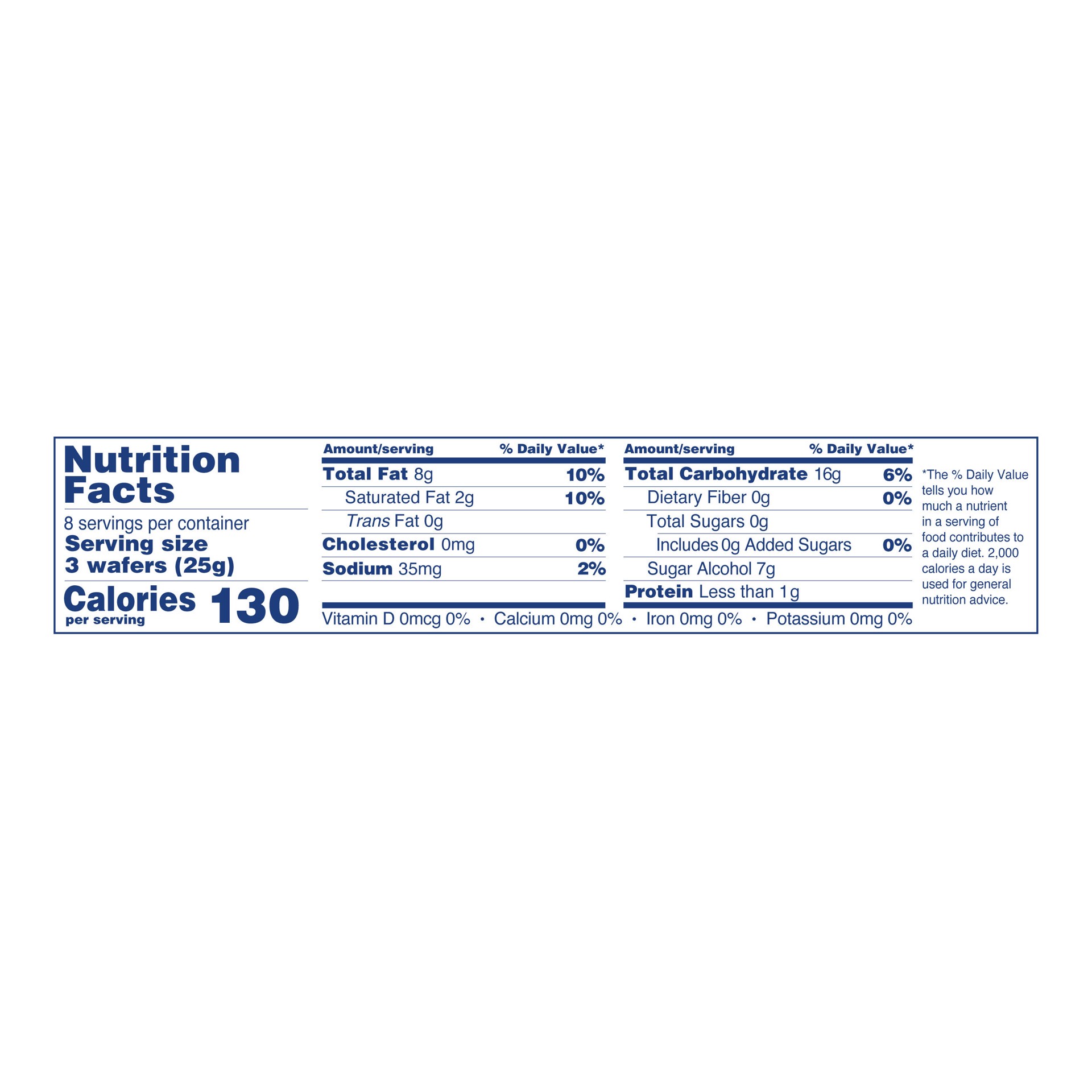 slide 2 of 4, VOORTMAN Bakery Zero Sugar Orange Creme Wafers 7.1 oz, 7.1 oz