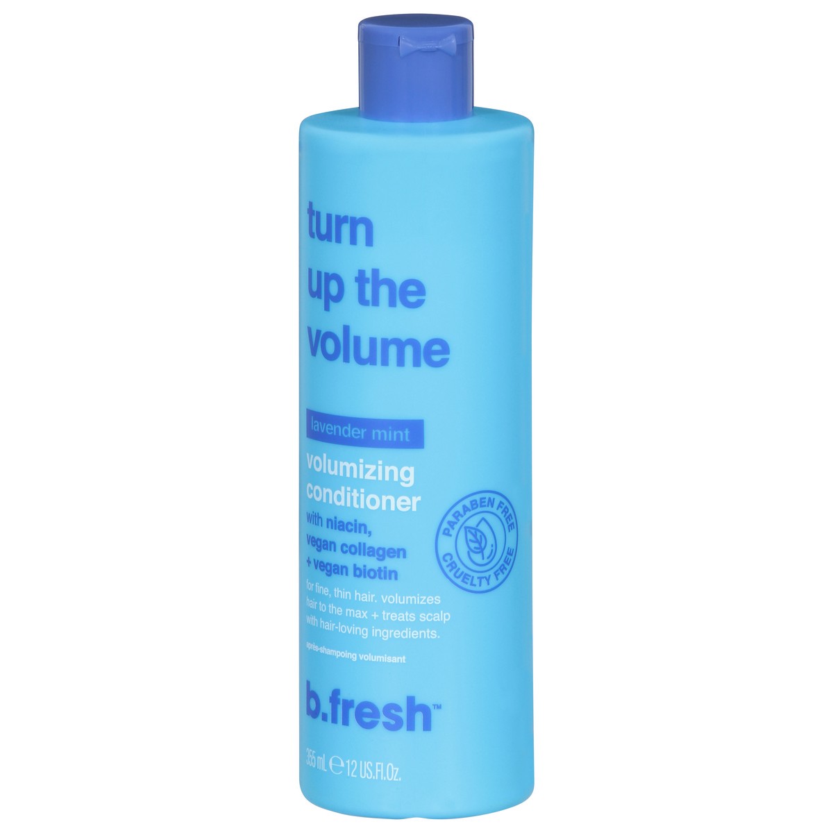 slide 6 of 9, b.fresh Volumizing Lavender Mint Conditioner 12 fl oz, 12 oz