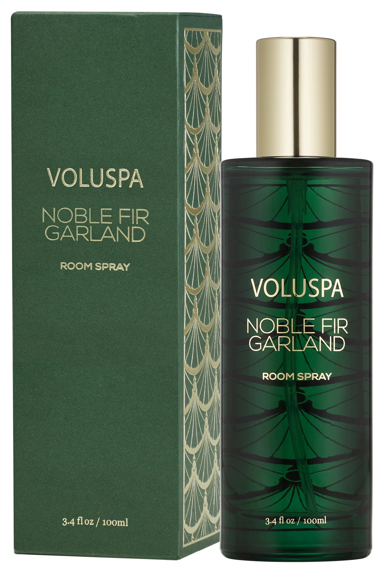 slide 1 of 1, Voluspa Noble Fir Garland Room Spray, 3.4 oz
