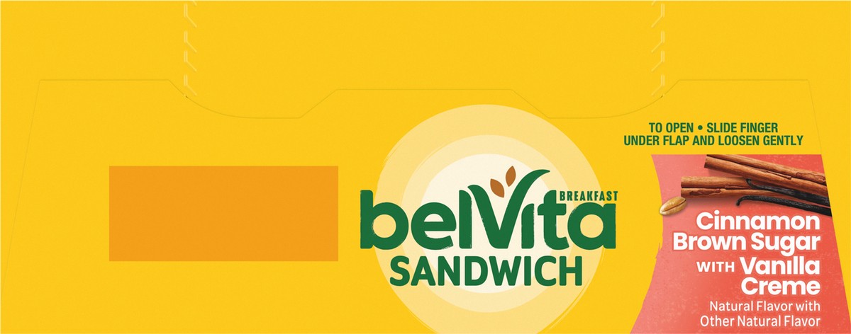 slide 6 of 9, belVita Breakfast Sandwich Cinnamon Brown Sugar with Vanilla Creme Breakfast Biscuits, 5 Packs (2 Sandwiches Per Pack) RECALLED PRODUCT, 5 ct; 1.76 oz