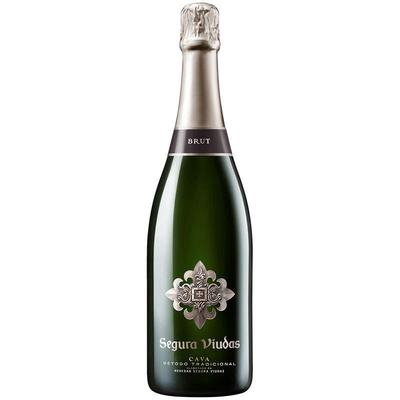 slide 1 of 5, Segura Viudas Brut Cava 750 ml Bottle, 750 ml