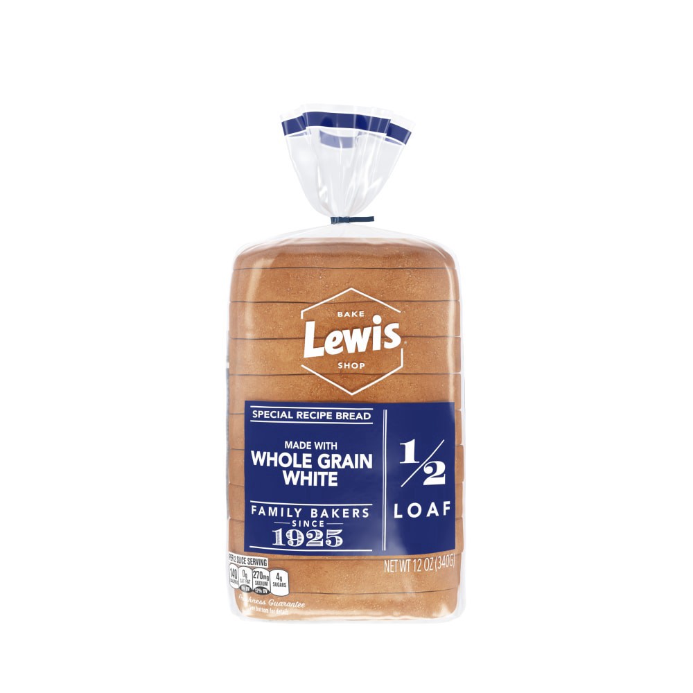 slide 3 of 3, Lewis Bakeries Special Recipe 1/2 Loaf Bread 12 oz, 12 oz