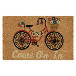 Americana Bicycle Coir Doormat