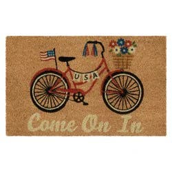 Americana Bicycle Coir Doormat