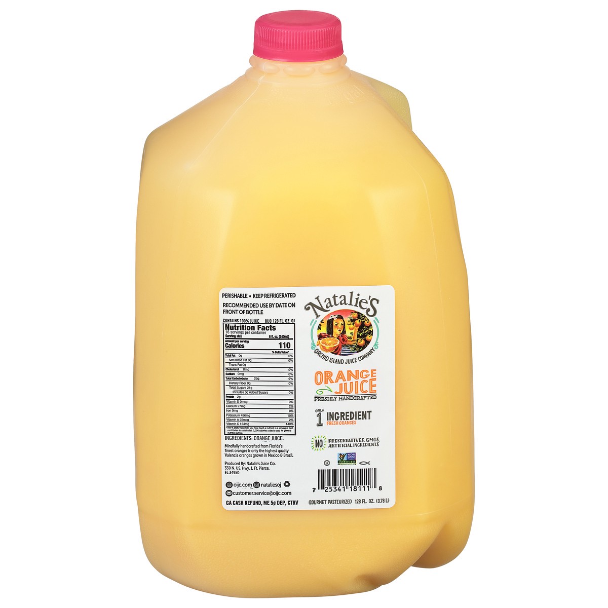 Natalie's Orange Juice 128 fl oz Shipt