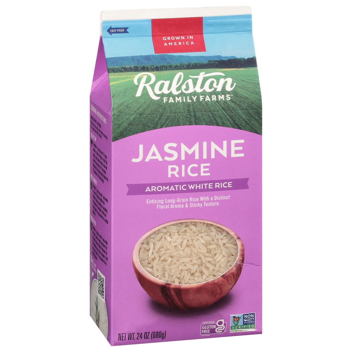 slide 9 of 9, Ralston Family Farms Aromatic White Jasmine Rice 24 oz, 24 oz