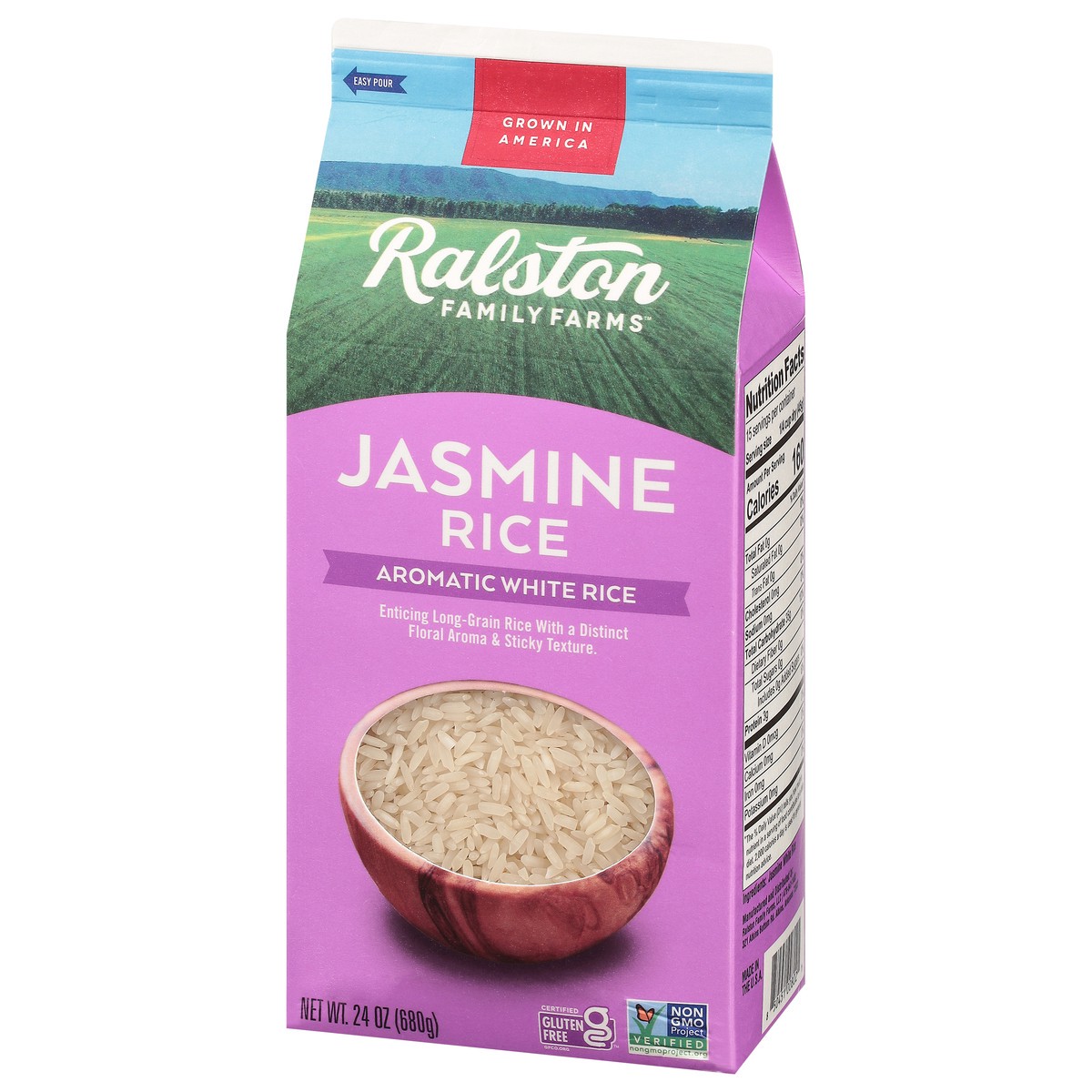 slide 2 of 9, Ralston Family Farms Aromatic White Jasmine Rice 24 oz, 24 oz