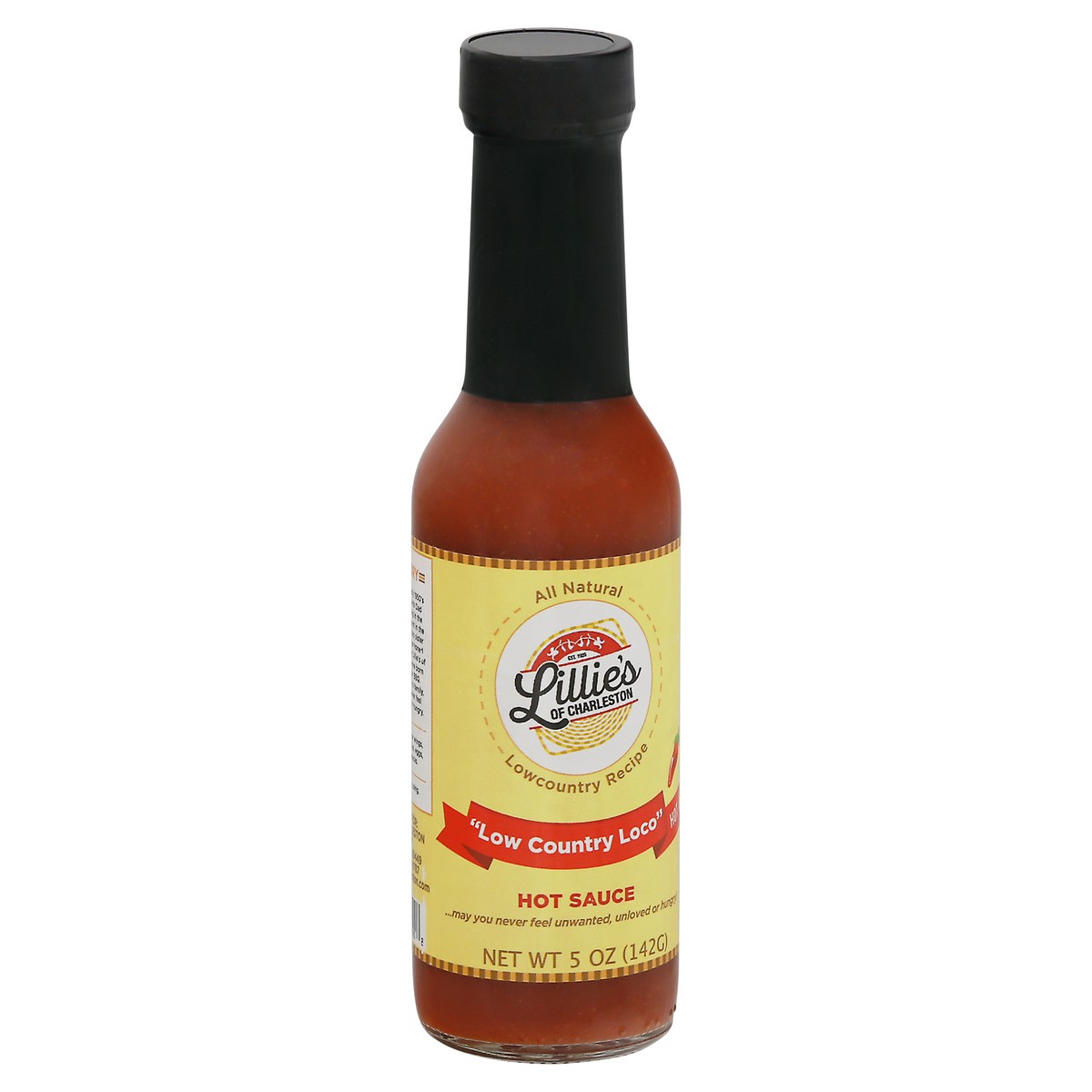 slide 6 of 9, Lillie's Of Charleston Low Country Loco Hot Sauce - 5 oz, 5 oz