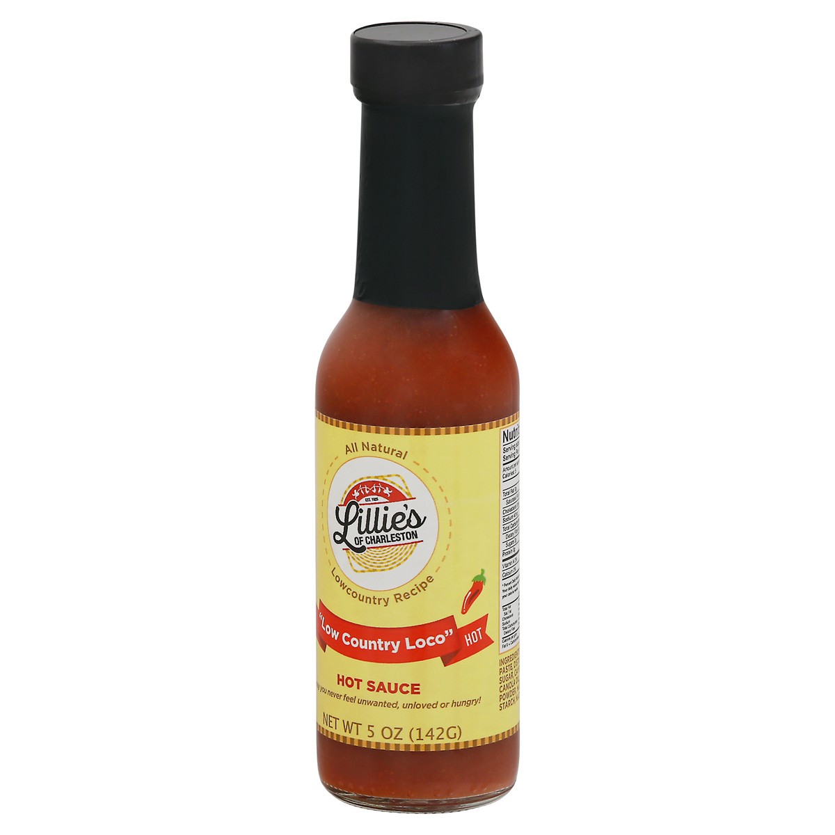 slide 8 of 9, Lillie's Of Charleston Low Country Loco Hot Sauce - 5 oz, 5 oz