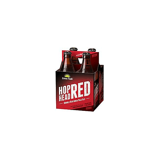 slide 1 of 1, Green Flash Brewing Co. Hop Head Red Double IPA Bottles, 4 ct; 12 oz