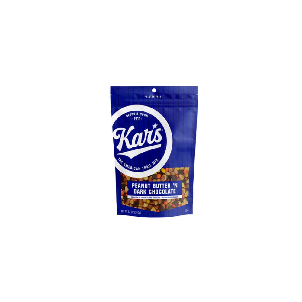 slide 1 of 1, Kar's Peanut Butter/Drk Chocolate Trail M, 12 oz
