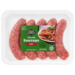 First Street Hot Italian Sausage