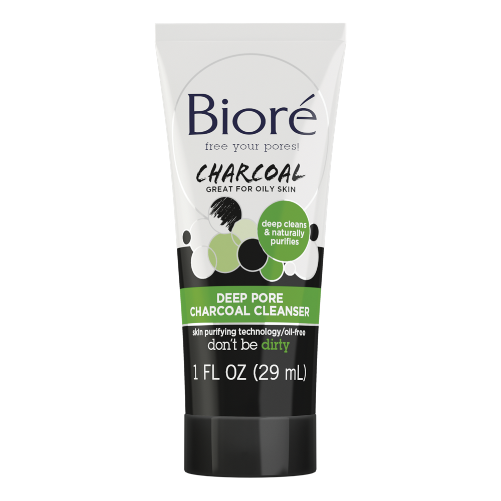 slide 1 of 7, Biore Face Wash, Daily Face Cleanser for Deep Pore Cleansing, 1.5 fl oz