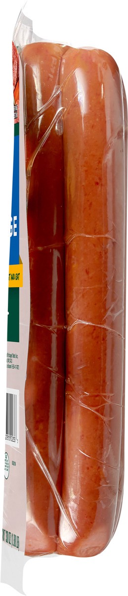 slide 5 of 5, Eckrich Beef Skinless Smoked Sausage, 30 oz, 30 oz