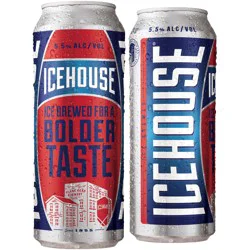 Icehouse Beer, American Lager, 24 fl oz