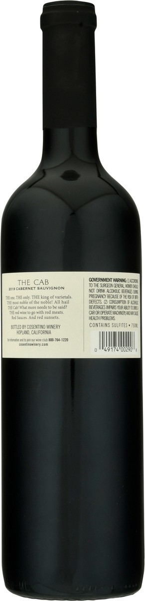 slide 3 of 10, Cosentino 2020 THE Cab, Lodi, 750ml, 750 ml