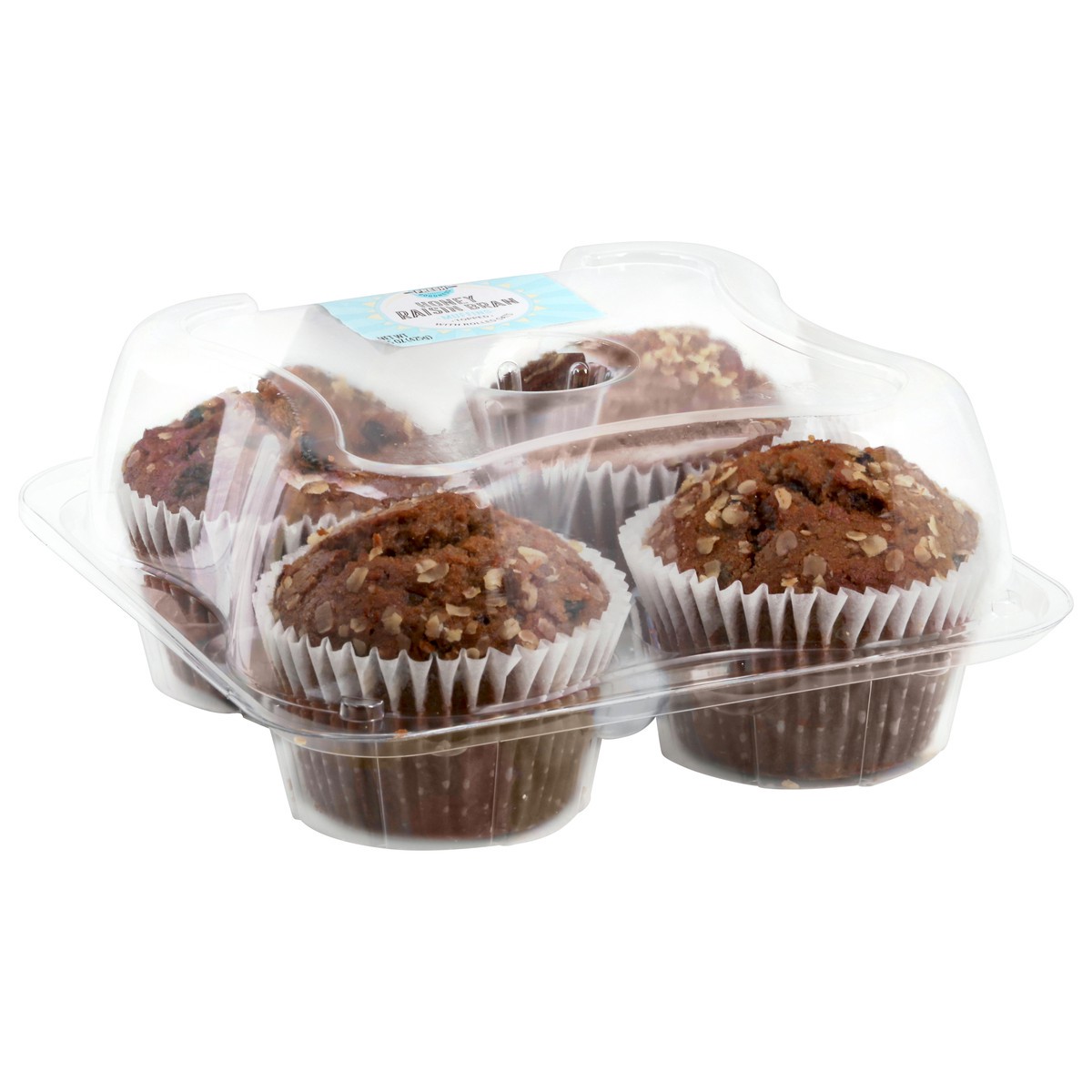 slide 3 of 13, Bakery Fresh Goodness Honey Raisin Bran Muffins 15 oz, 15 oz