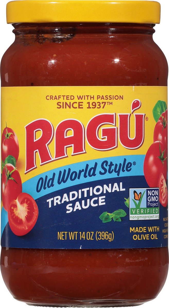 slide 6 of 9, Ragu Old World Style Traditional Sauce, 14 oz