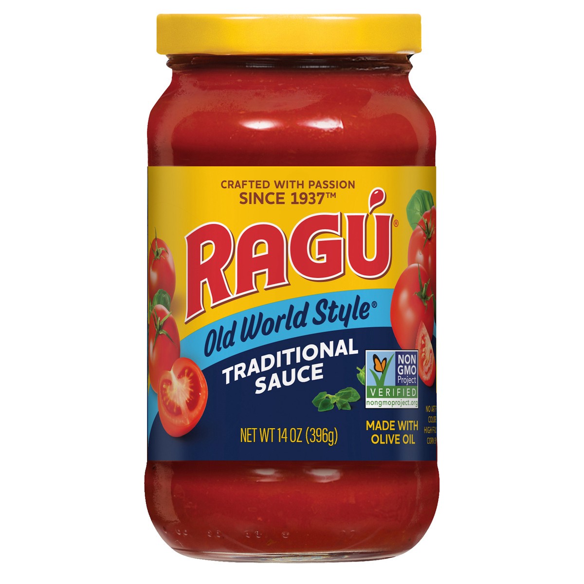 slide 1 of 9, Ragu Old World Style Traditional Sauce 14 oz., 14 oz