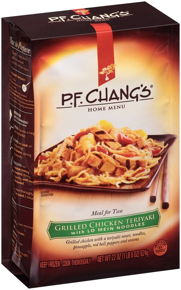 slide 1 of 1, P.F. Chang's Chicken Teriyaki with Lo Mein Noodles, 22 oz