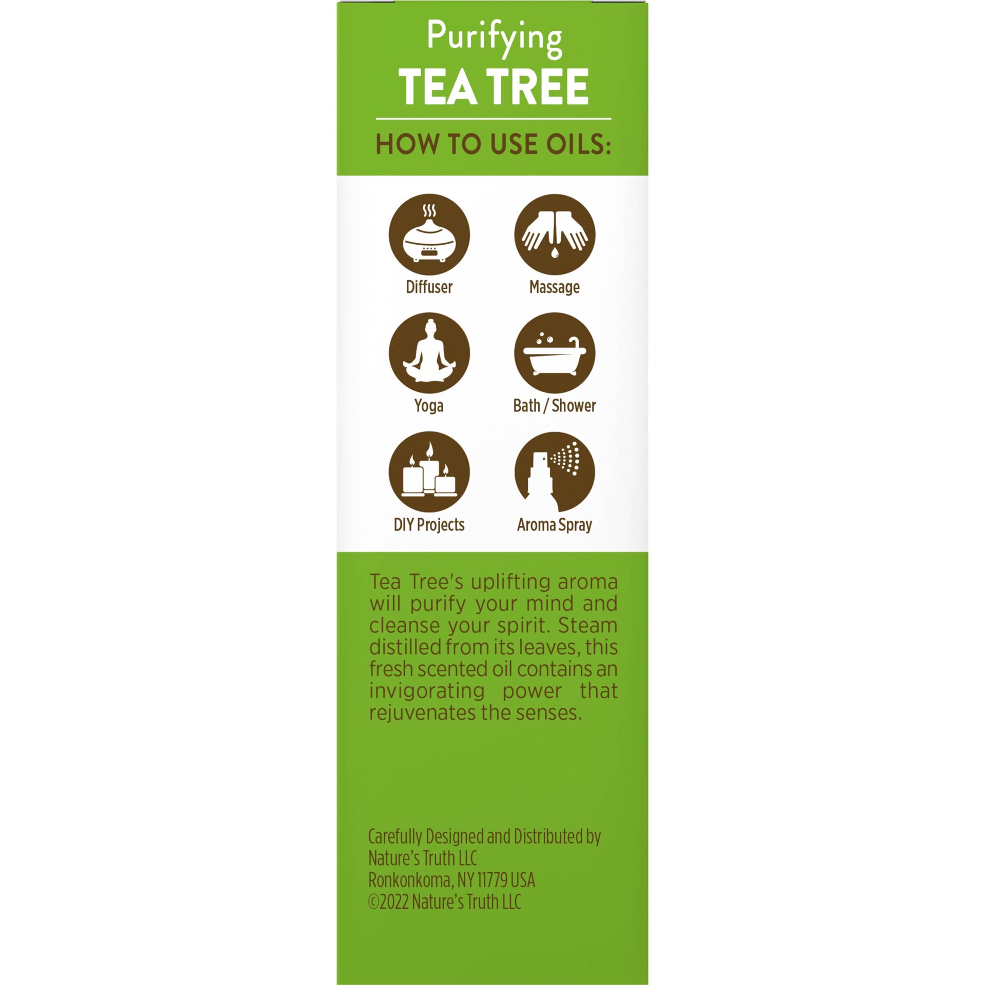 slide 46 of 60, Nature's Truth Tea Tree Aromatherapy Essential Oil - 0.51 fl oz, 0.51 fl oz