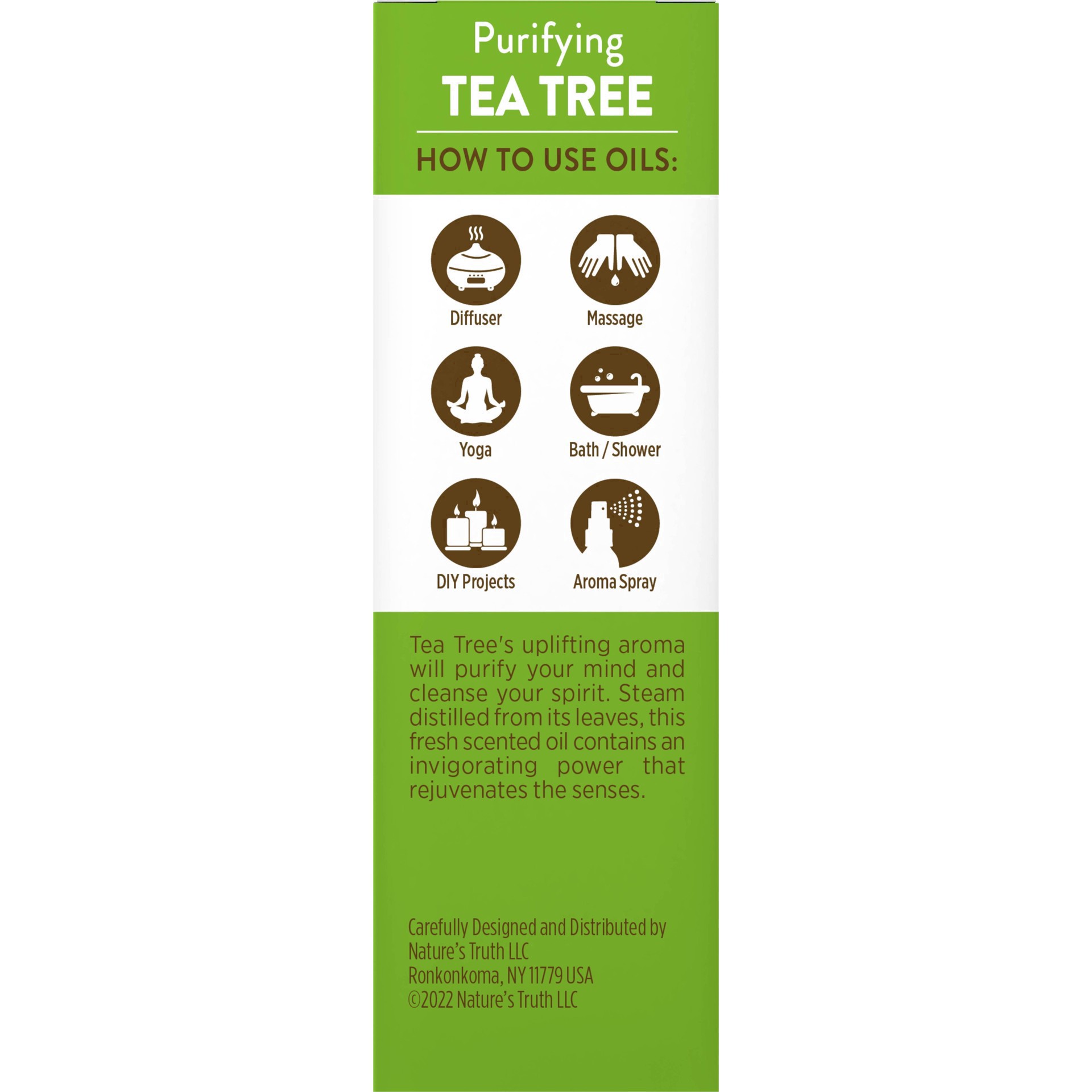 slide 26 of 60, Nature's Truth Tea Tree Aromatherapy Essential Oil - 0.51 fl oz, 0.51 fl oz