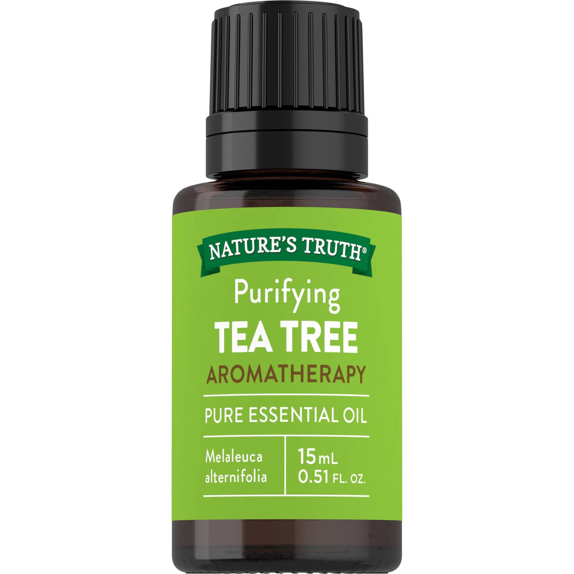 slide 5 of 60, Nature's Truth Tea Tree Aromatherapy Essential Oil - 0.51 fl oz, 0.51 fl oz