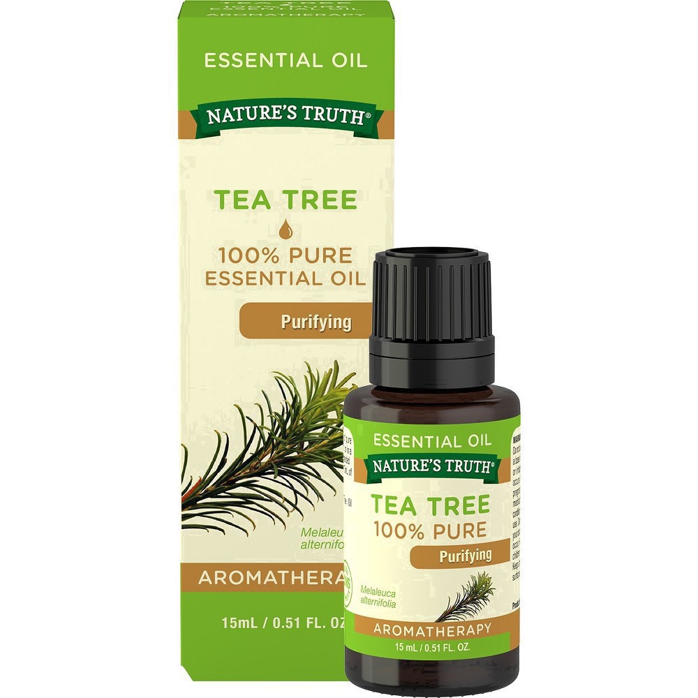slide 27 of 60, Nature's Truth Tea Tree Aromatherapy Essential Oil - 0.51 fl oz, 0.51 fl oz
