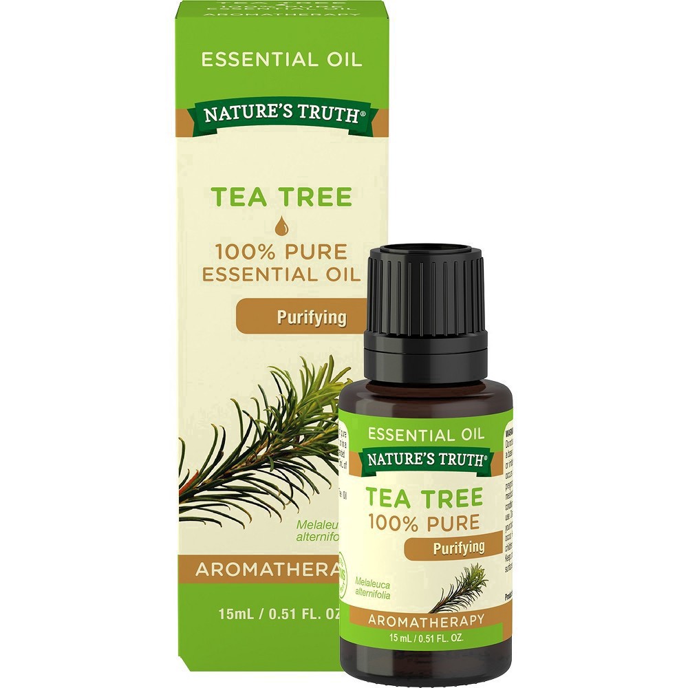 slide 45 of 60, Nature's Truth Tea Tree Aromatherapy Essential Oil - 0.51 fl oz, 0.51 fl oz