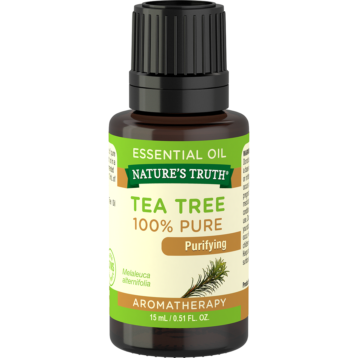 slide 59 of 60, Nature's Truth Tea Tree Aromatherapy Essential Oil - 0.51 fl oz, 0.51 fl oz