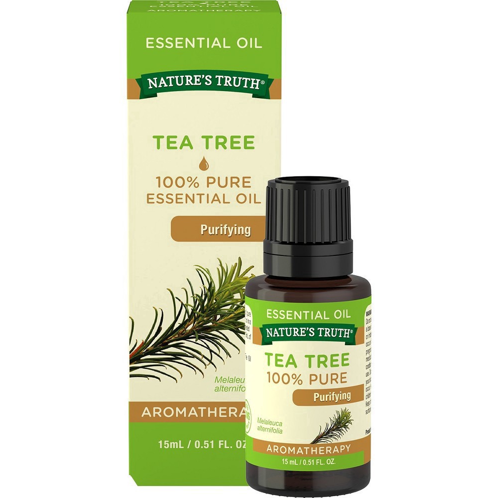 slide 37 of 60, Nature's Truth Tea Tree Aromatherapy Essential Oil - 0.51 fl oz, 0.51 fl oz