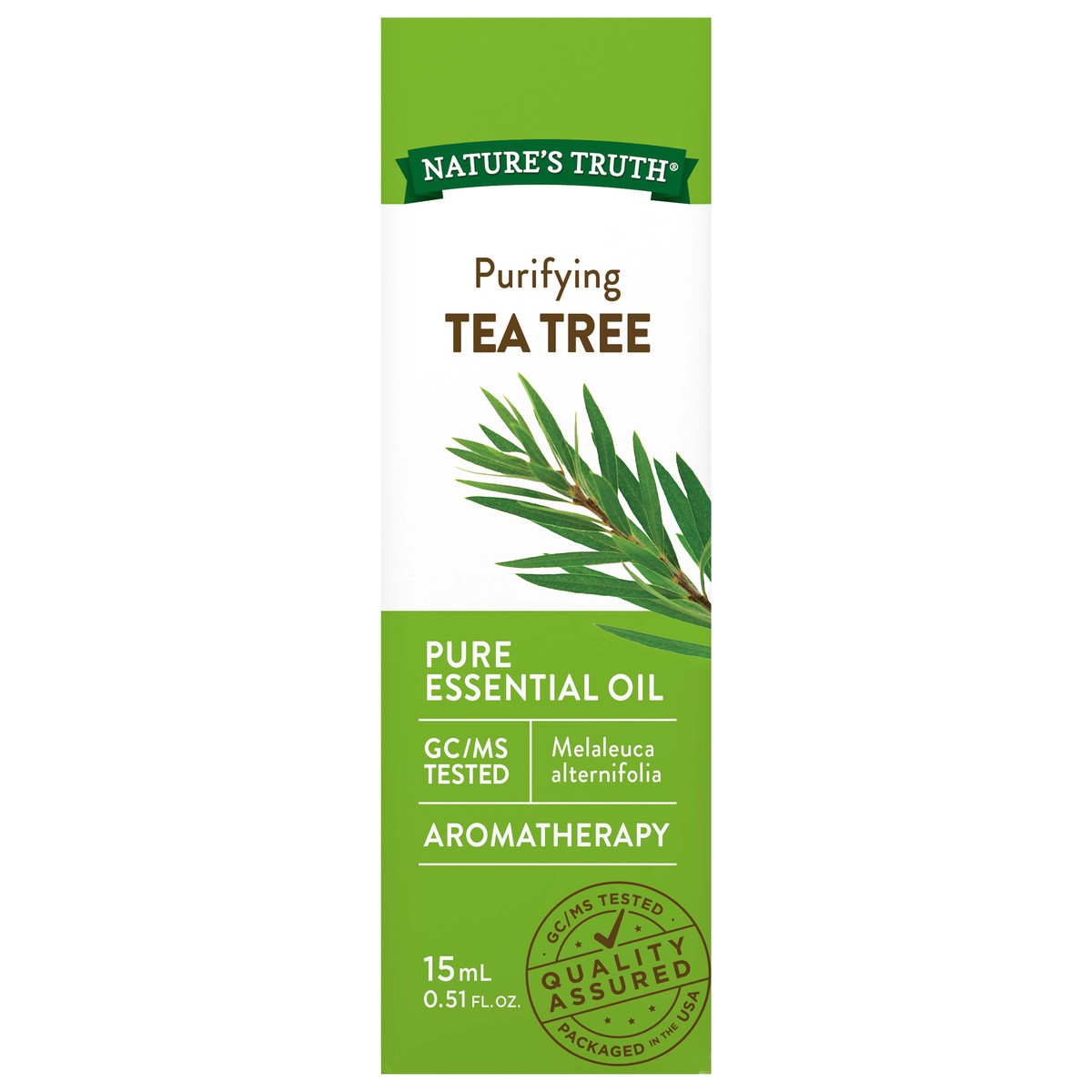 slide 1 of 60, Nature's Truth Tea Tree Aromatherapy Essential Oil - 0.51 fl oz, 0.51 fl oz