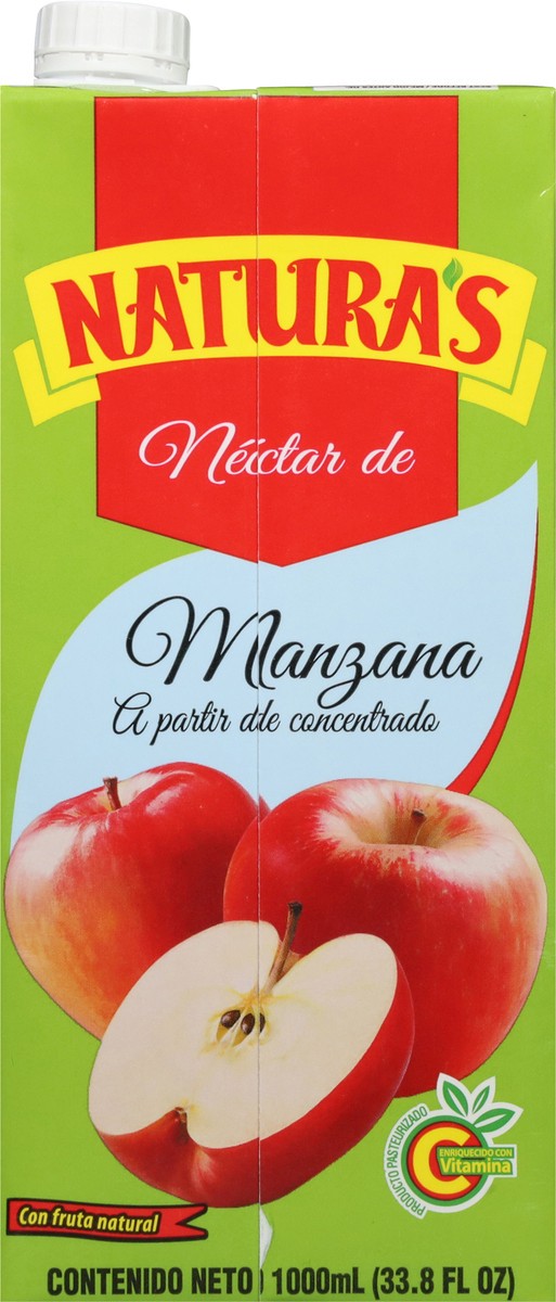 slide 3 of 13, Natura's Apple Nectar from Concentrate 33.8 fl oz, 33 oz