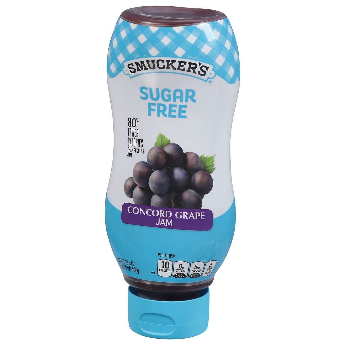 slide 3 of 9, Smucker's Smucker''s Squeeze Sugar Free Concord Grape Jam, 16.5 oz. Bottle, 16.5 oz