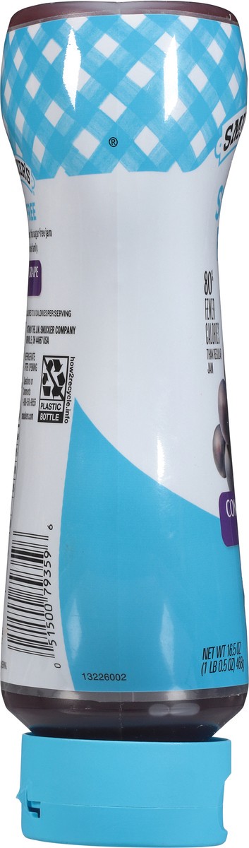 slide 8 of 9, Smucker's Smucker''s Squeeze Sugar Free Concord Grape Jam, 16.5 oz. Bottle, 16.5 oz