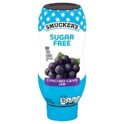 Smucker's Smucker’s Squeeze Sugar Free Concord Grape Jam, 16.5 oz. Bottle