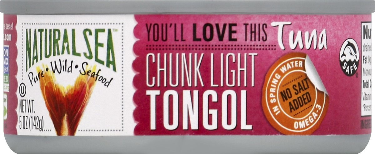 slide 1 of 1, Natural Sea Chunk Light Tongol N/S, 5 oz