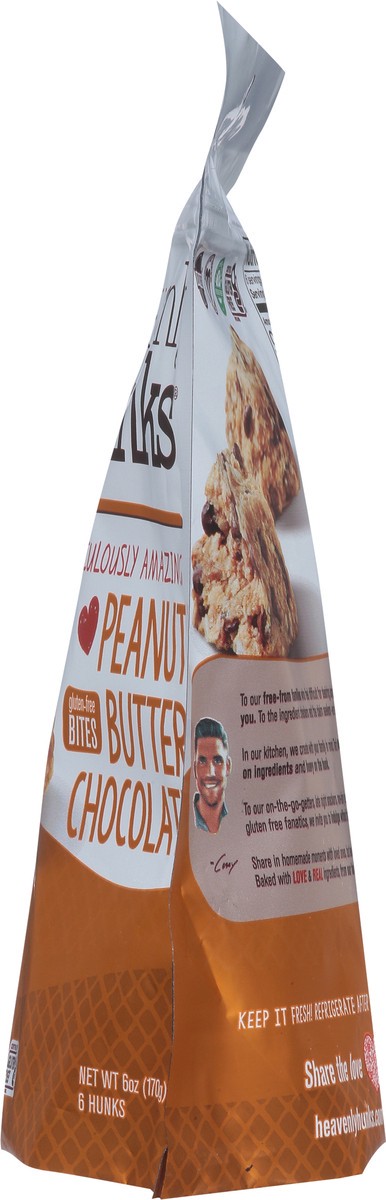 slide 8 of 9, Heavenly Hunks Peanut Butter Chocolate Hunks 6 ea, 6 oz