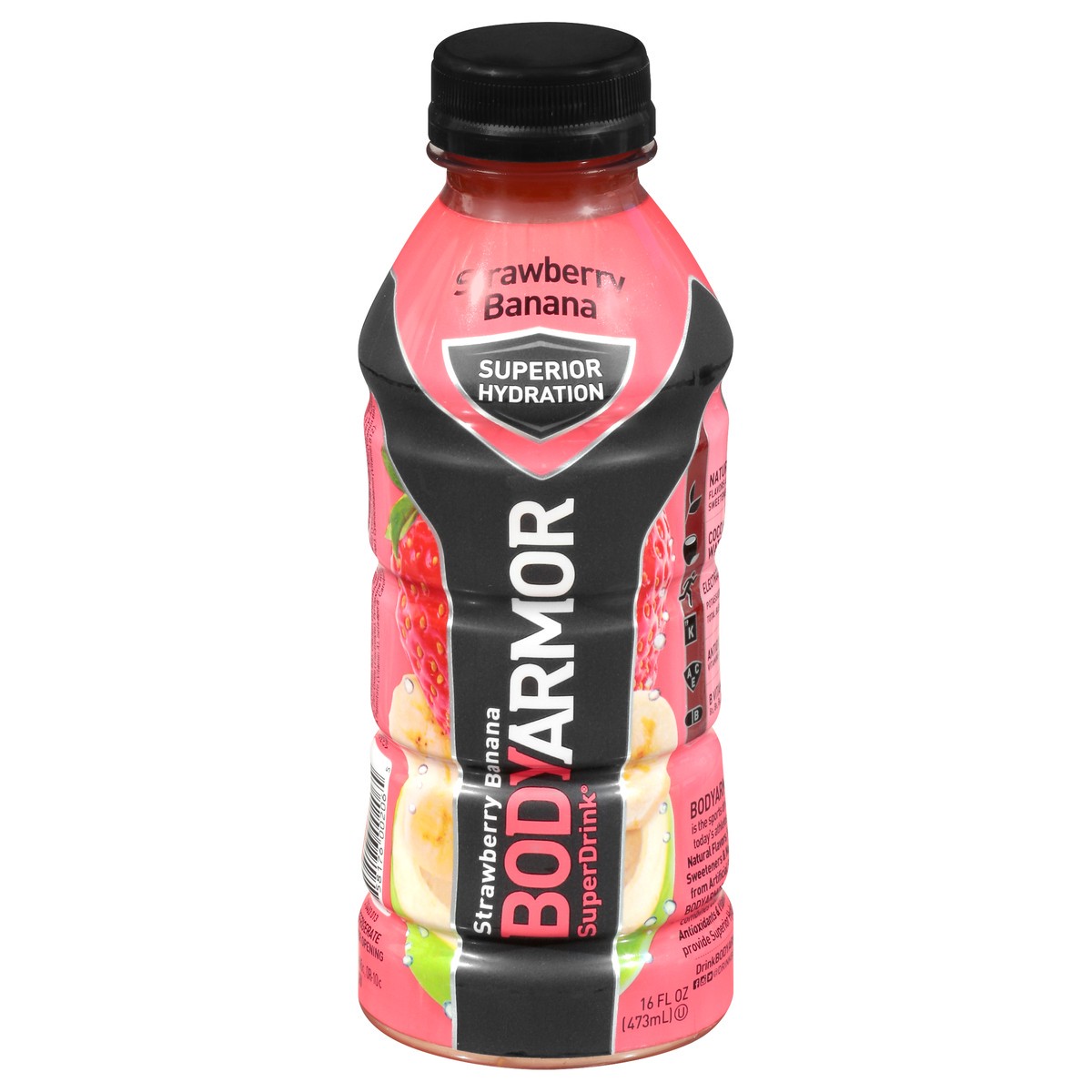 slide 1 of 1, Body Armor Strawberry Banana Super Drink 16 oz, 16 fl oz