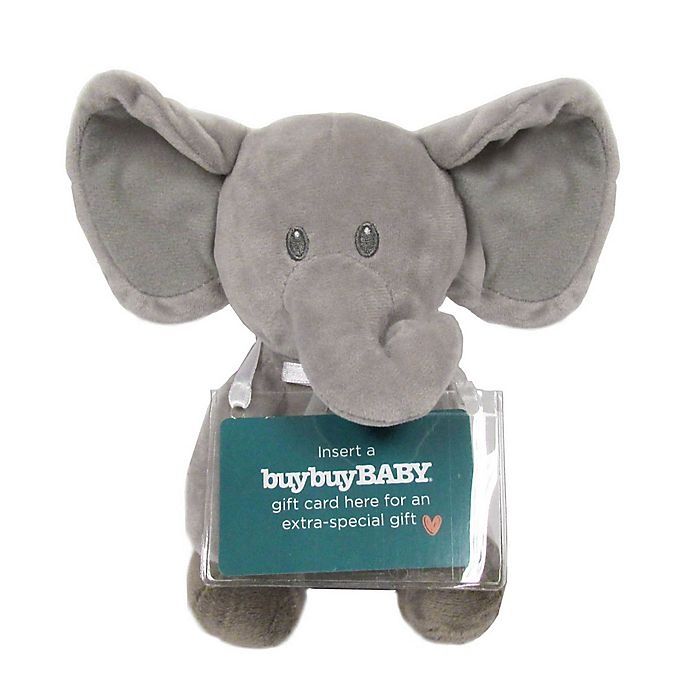 slide 1 of 1, Kids Preferred Plush Elephant with Gift Card Holder, 1 ct