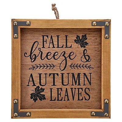 slide 1 of 1, Destination Holiday Fall Breeze Wall Decor, 1 ct