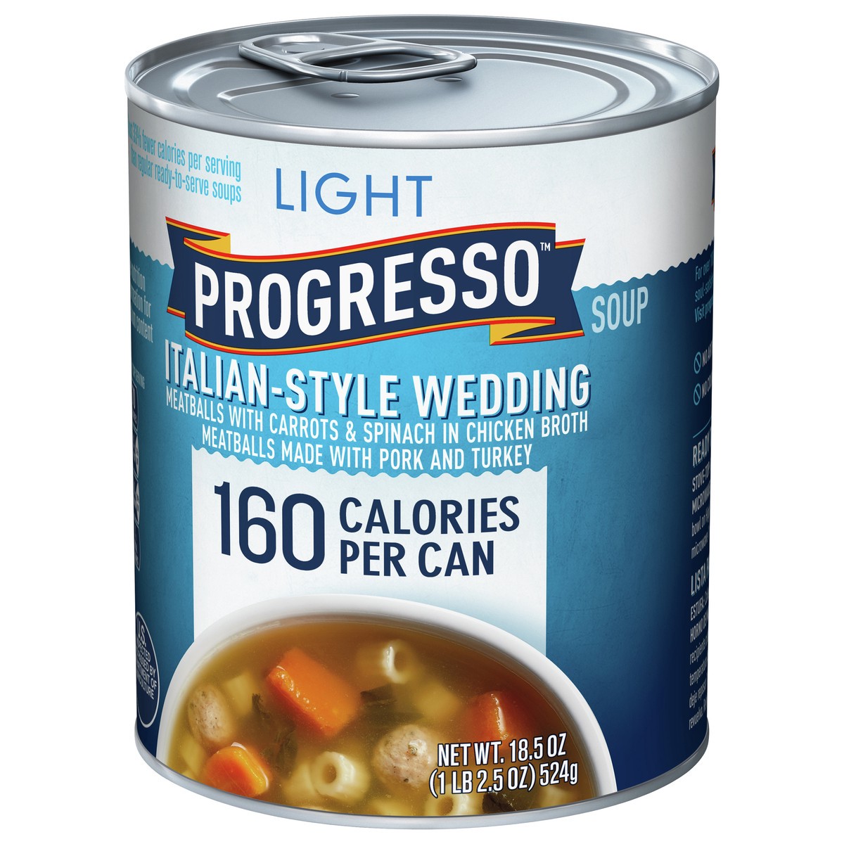 slide 8 of 14, Progresso Light, Italian-Style Wedding Canned Soup, 18.5 oz., 18.5 oz