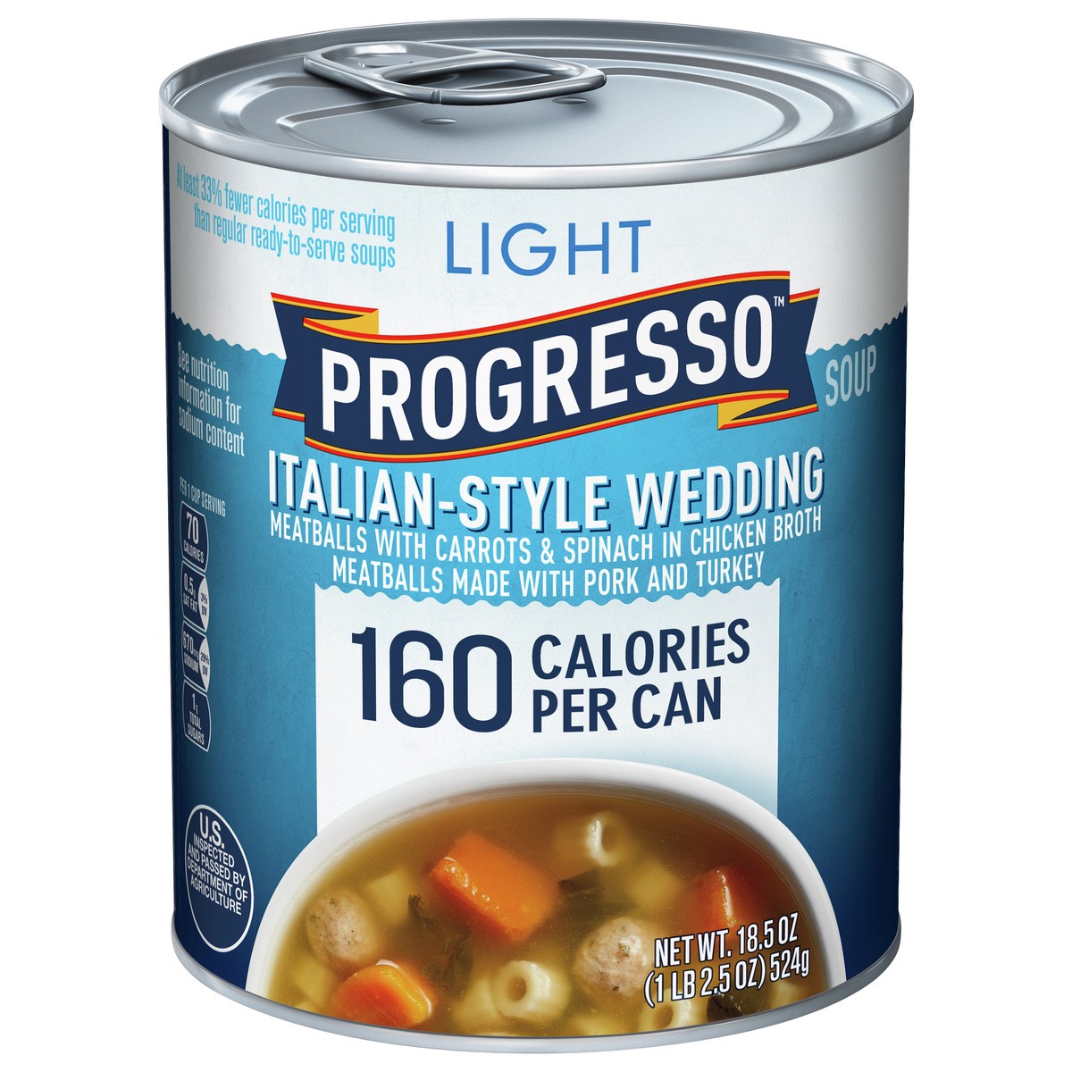 slide 9 of 14, Progresso Light, Italian-Style Wedding Canned Soup, 18.5 oz., 18.5 oz