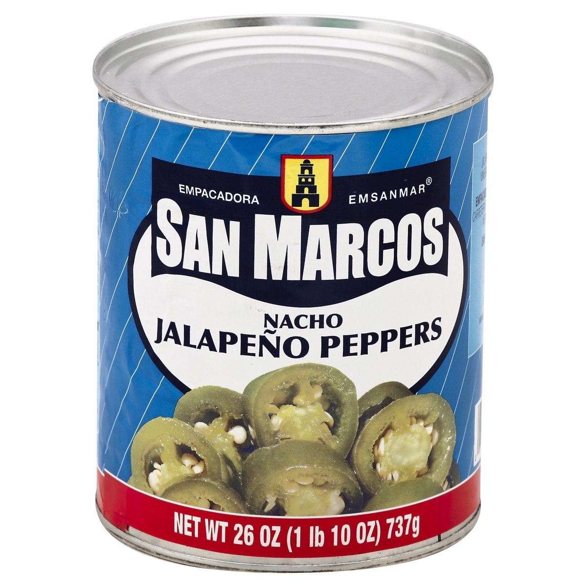 slide 1 of 1, San Marcos Jalapeno Nacho Peppers, 26 oz