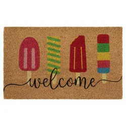 Popsicle Welcome Coir Doormat