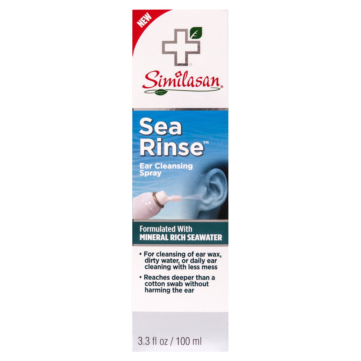 slide 1 of 8, Similasan Sea Rinse Ear Cleansing Spray, 1 ct