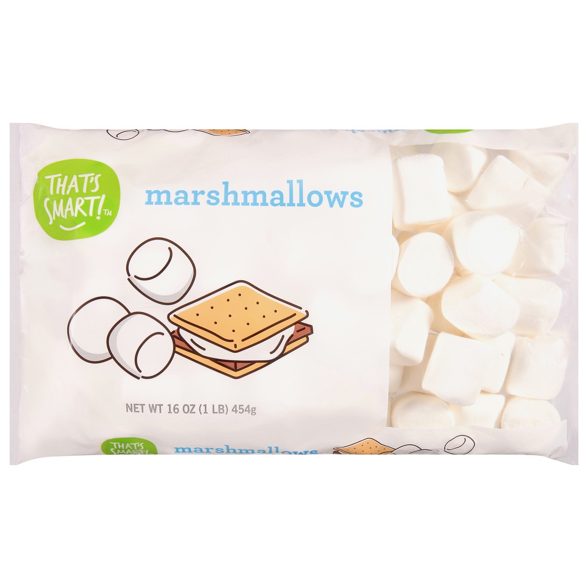slide 2 of 16, That's Smart! Marshmallows 16 oz, 16 oz